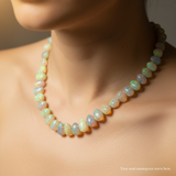 Ethiopian Opal Teardrop Beads – Natural Fire Opal Strand, 4 Inch Makers Pack