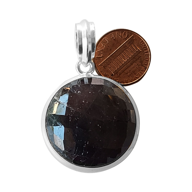 Silver Gemstone Pendant