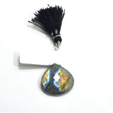 Labradorite heart shaped birthstone month june zodiac sign cancer.