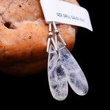 Rainbow Moonstone pear teardrop shaped birthstone month june zodiac sign cancer.