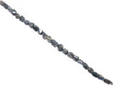 Tumble Mystic Black Sillimanite Beads - DIY Beading Supplies