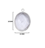 Boho Chic Amethyst Bezel Pendant - Handcrafted Gemstone Necklace in 925 Sterling Silver with Stunning Finishes