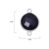 Boho Chic Black Onyx Bezel Pendant - Handcrafted Gemstone Necklace in 925 Sterling Silver with Stunning Finishes