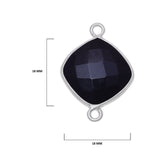 Boho Chic Black Onyx Bezel Pendant - Handcrafted Gemstone Necklace in 925 Sterling Silver with Stunning Finishes