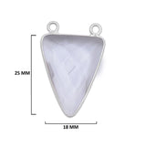 Boho Chic Clear Quartz Bezel Pendant - Handcrafted Gemstone Necklace in 925 Sterling Silver with Stunning Finishes