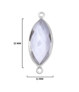 Boho Chic Clear Quartz Bezel Pendant - Handcrafted Gemstone Necklace in 925 Sterling Silver with Stunning Finishes