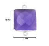 Wholesale gemstone bezel charms