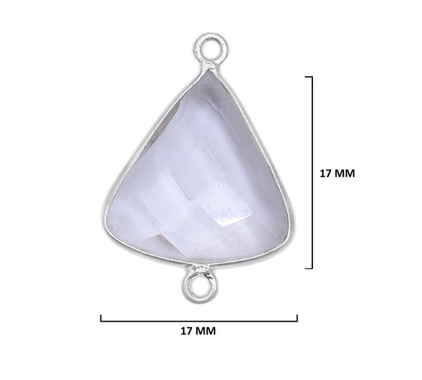 Boho Chic Clear Quartz Bezel Pendant - Handcrafted Gemstone Necklace in 925 Sterling Silver with Stunning Finishes
