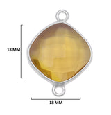 Boho Chic Lemon Quartz Bezel Pendant - Handcrafted Gemstone Necklace in 925 Sterling Silver with Stunning Finishes