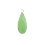 Natural Teardrop-Shaped Pendants