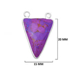 Sterling Silver-Plated Bezel Charms