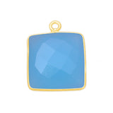 Natural Square-Shaped Pendants