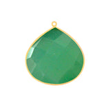 Natural Heart-Shaped Pendants