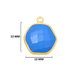 Natural Hexagon-Shaped Pendants