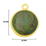 11mm, 15mm, 18mm Gemstone Charms