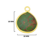 12mm, 15mm, 18mm, 25mm, 30mm Gemstone Charms