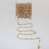 citrine chips birthstone month November, zodiac sign Leo.