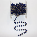 dark lapis lazuli jade birthstone month August, zodiac sign Aquarius.