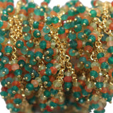 multi color payal birthstone month September, zodiac sign Sagittarius.
