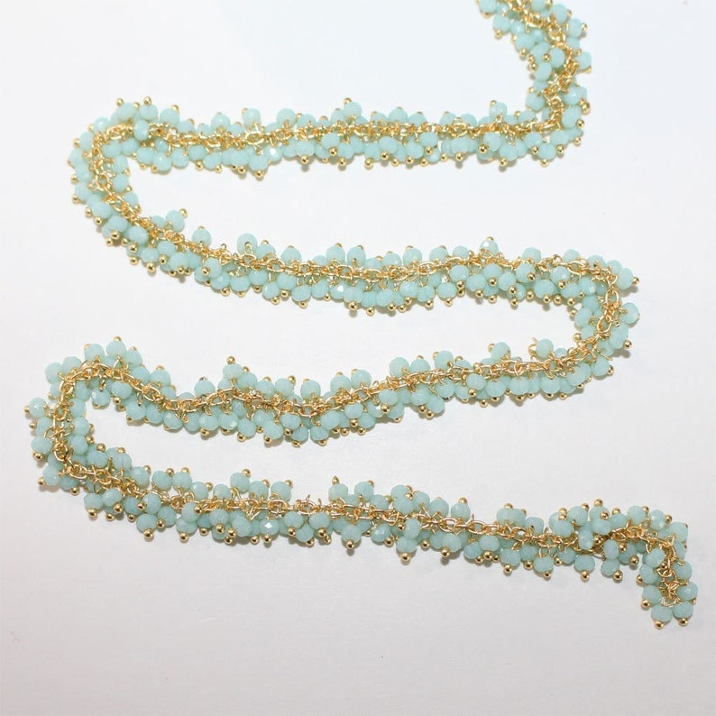 Amazonite Rosary Chain Jewelry