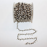 black spinel quartz birthstone month February, zodiac sign Aquarius.