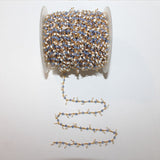 blue chalcedony mystic quartz birthstone month March, zodiac sign Gemini.