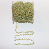 green chalcedony quartz birthstone month March, zodiac sign Gemini.