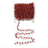 red garnet quartz birthstone month January, zodiac sign Capricorn.