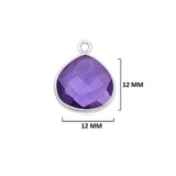 Wholesale gemstone bezel charms