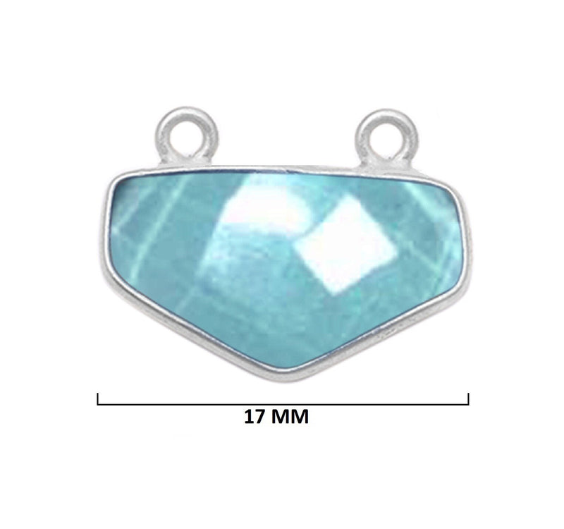 Bezel pendant necklace