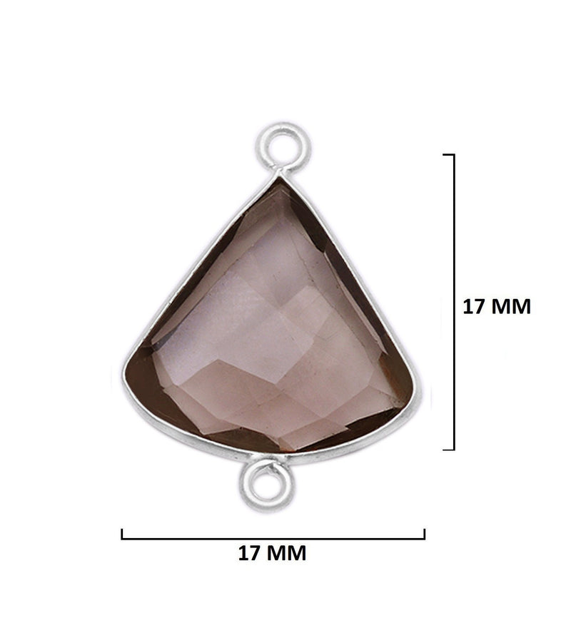 Boho Chic Smoky Quartz Bezel Pendant - Handcrafted Gemstone Necklace in 925 Sterling Silver with Stunning Finishes