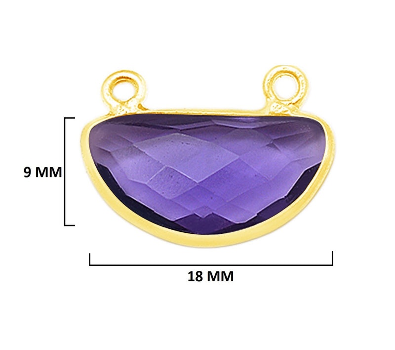 Amethyst Bezel Pendant