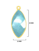 Statement bezel charm