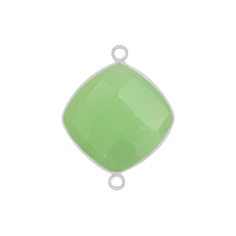 Green Chalcedony Gemstone Charms