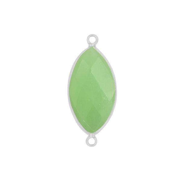 Green Chalcedony Gemstone Charms