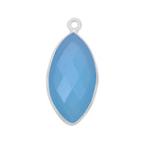 Natural Marquise/Evil Eye-Shaped Pendants