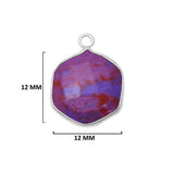 Natural Hexagon-Shaped Pendants