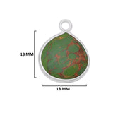 12mm, 15mm, 18mm, 25mm, 30mm Gemstone Charms