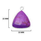 Natural Triangle-Shaped Pendants