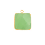 Natural Square-Shaped Pendants