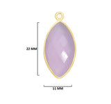Natural Marquise-Shaped Pendants