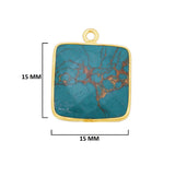 Natural Square-Shaped Pendants