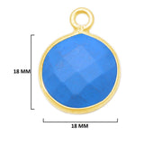 11mm, 15mm, 18mm Gemstone Charms