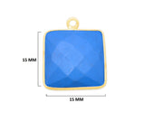 Natural Square-Shaped Pendants