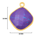 12mm, 15mm, 18mm Gemstone Charms