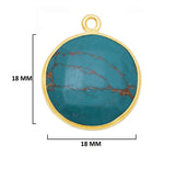 11mm, 15mm, 18mm Gemstone Charms