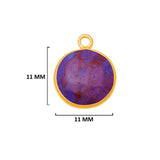 Natural Coin/Round-Shaped Pendants