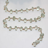 Green Amethyst Rosary Chain Jewelry