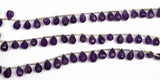 Amethyst Teardrop Strand