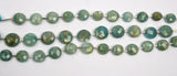 Amazonite Puffy Coin Strand